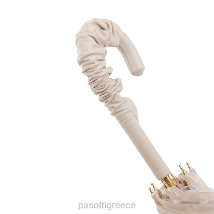 ομπρέλα | PASOTTI 189 55874-153 a35 - ιβουάρ ομπρέλα με κουκκίδες διπλό πανί 2N6B8465 γυναίκες